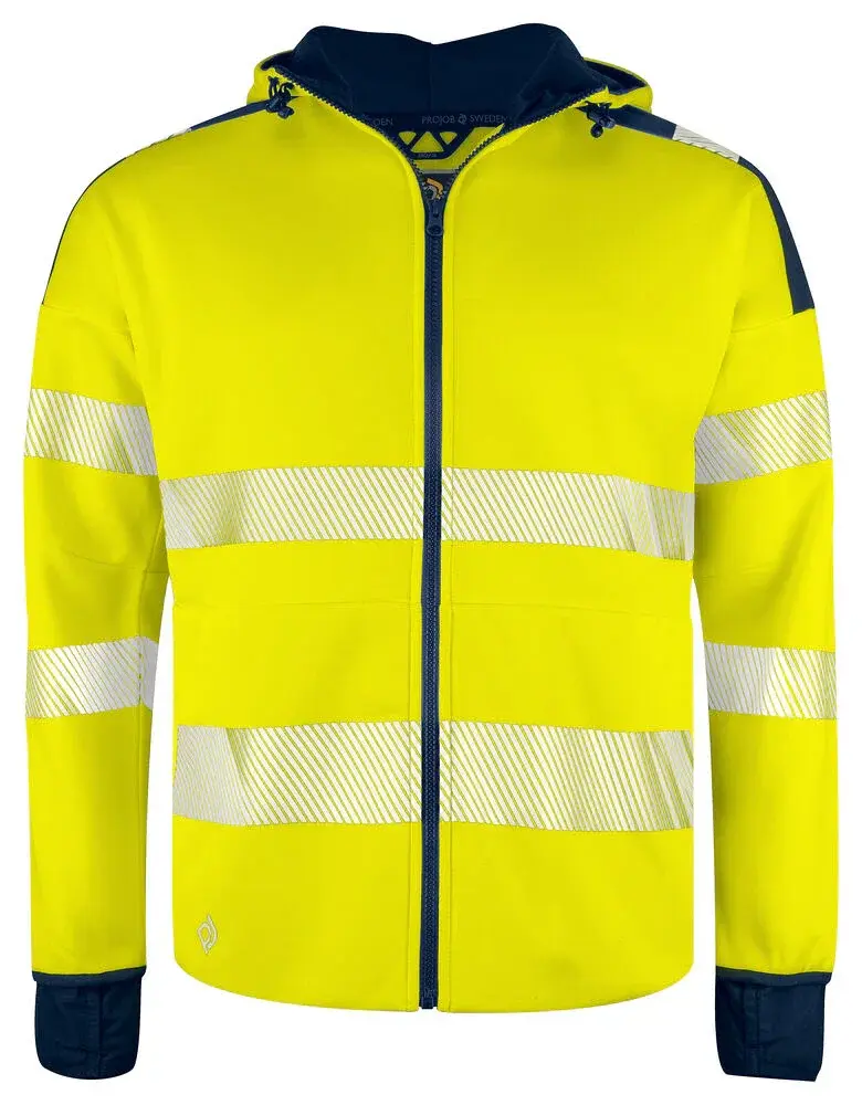 6110 SUDADERA CAPUCHA HV CLASE 3/2