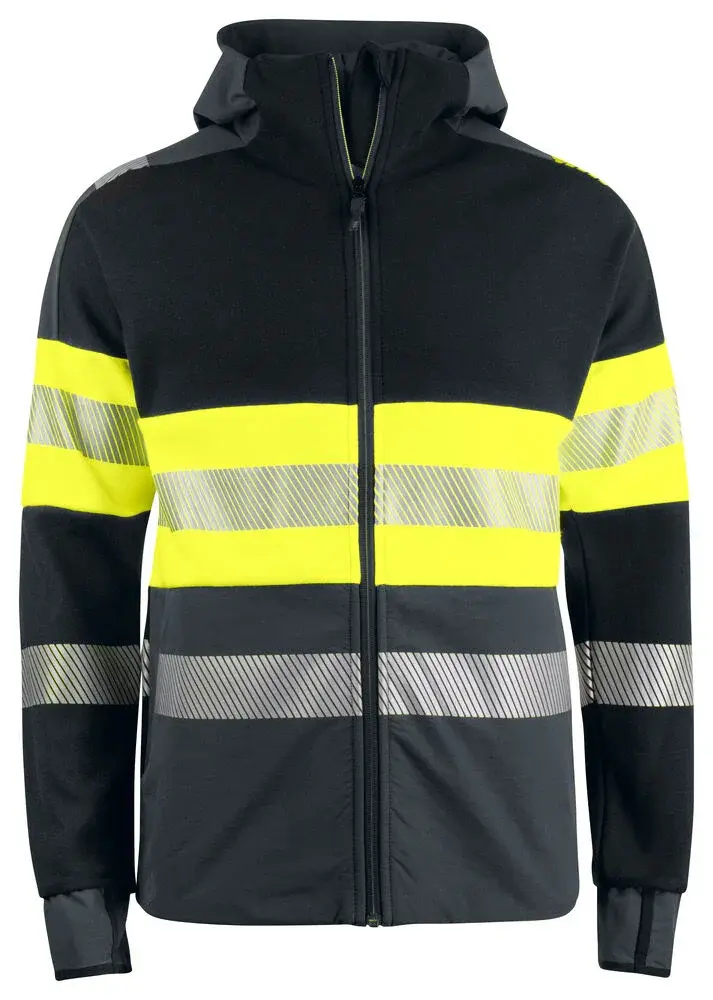 6122 SUDADERA CAPUCHA HV CLASE 1