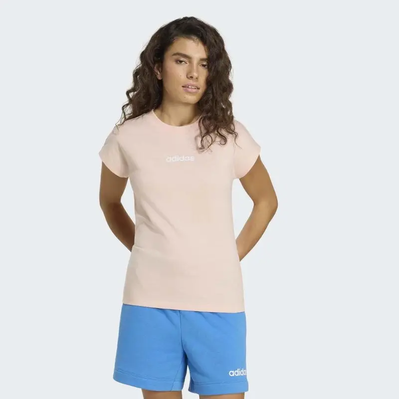 adidas Camiseta Essentials Linear Cotton