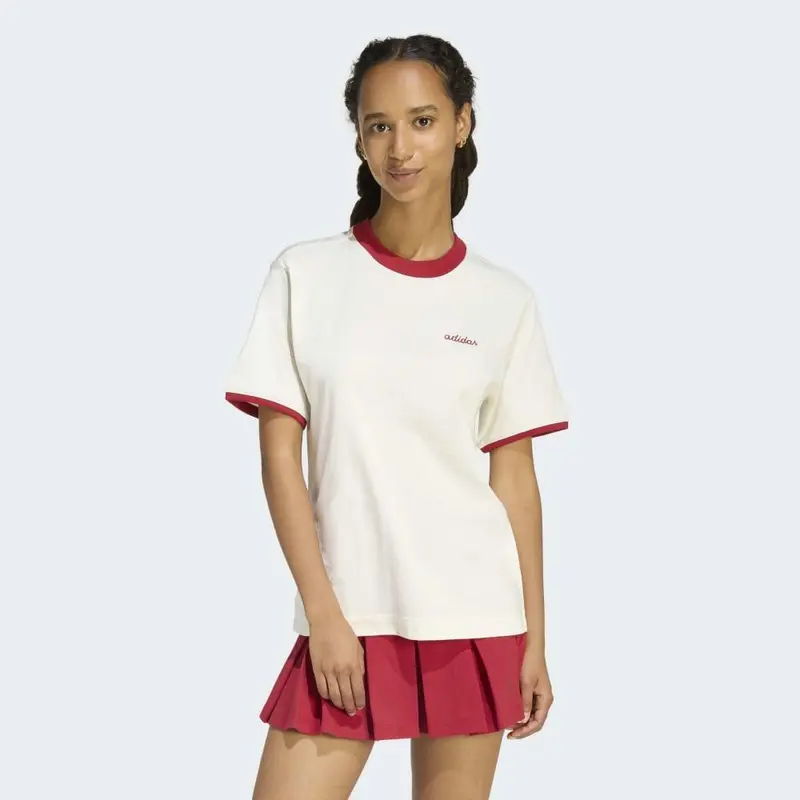 adidas Camiseta Seasonal Essentials Colorpop With Embroidered Graphic