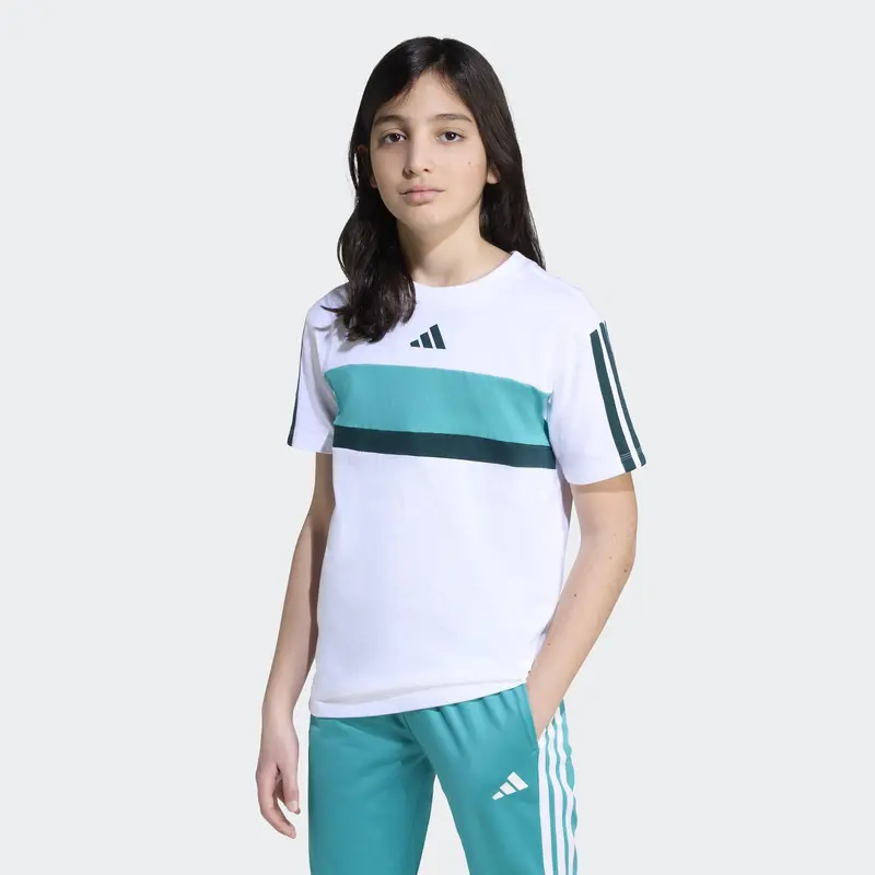 adidas Camiseta Seasonal Essentials Tiberio 3 Bandas (adolescentes)