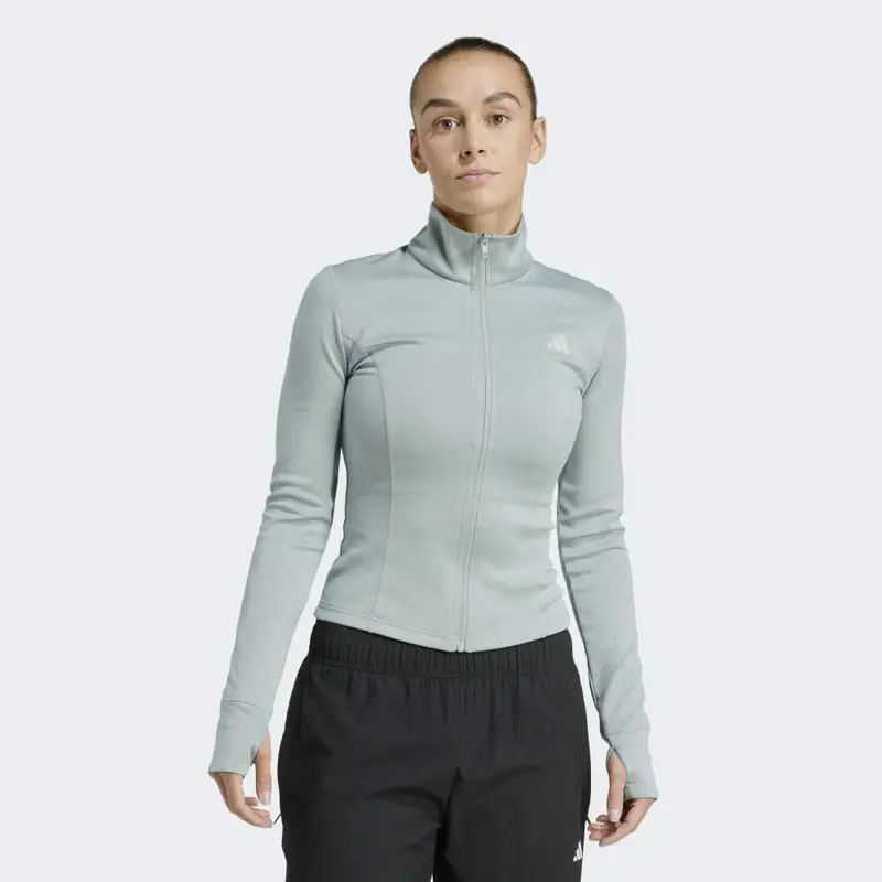 adidas Chaqueta Con Cierre De Cremallera Optime Essentials