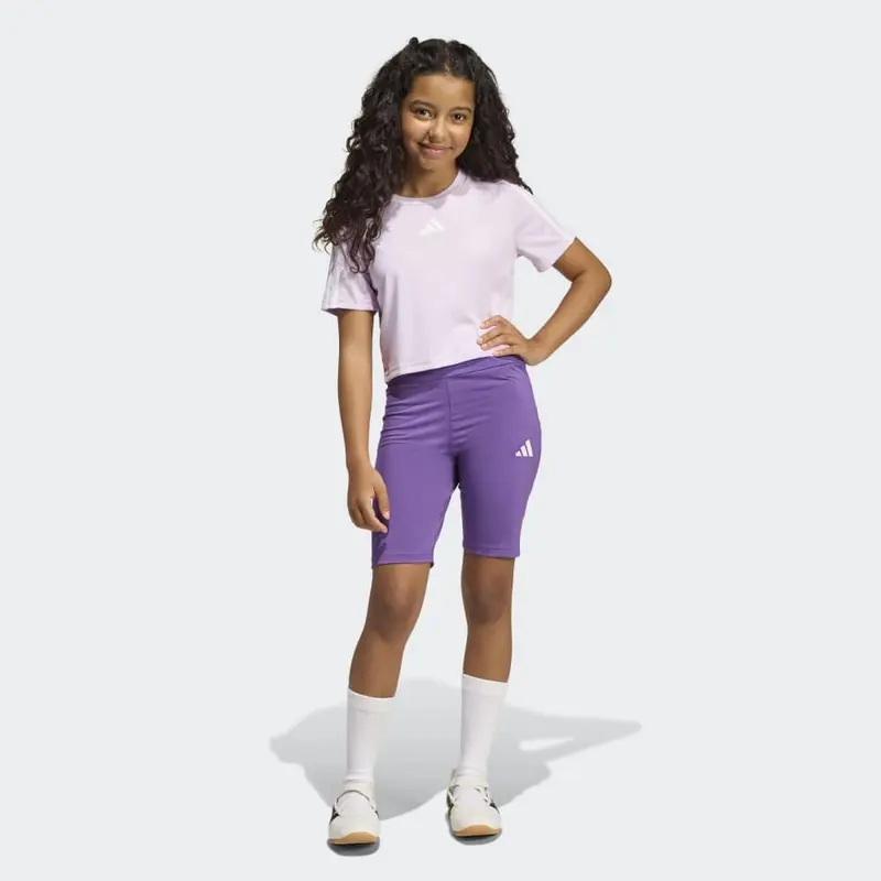 adidas Conjunto Camiseta Y Mallas Train Essentials 3 Bandas (adolescentes)