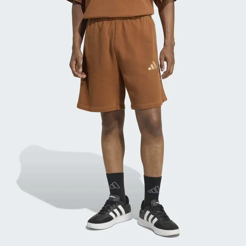 adidas Pantalón Corto All Szn De Felpa Lavada, Tiro De 20 cm