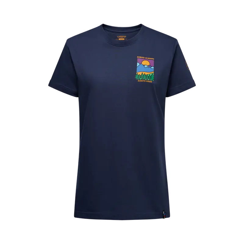 Always Climbing Mujer Camiseta Escalada La Sportiva