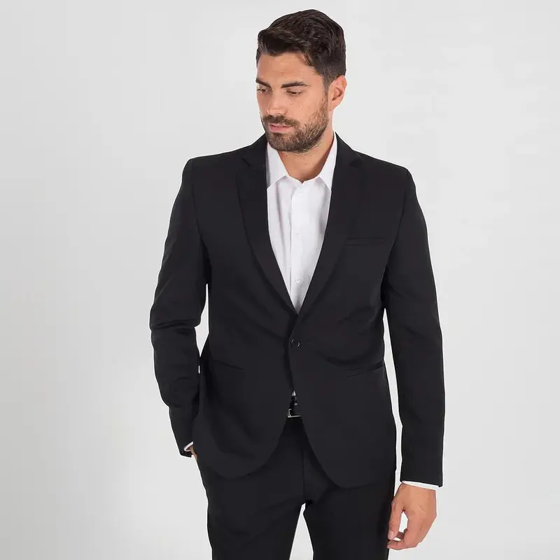 AMERICANA HOMBRE 1 BOTON SUPER SLIM TECNO