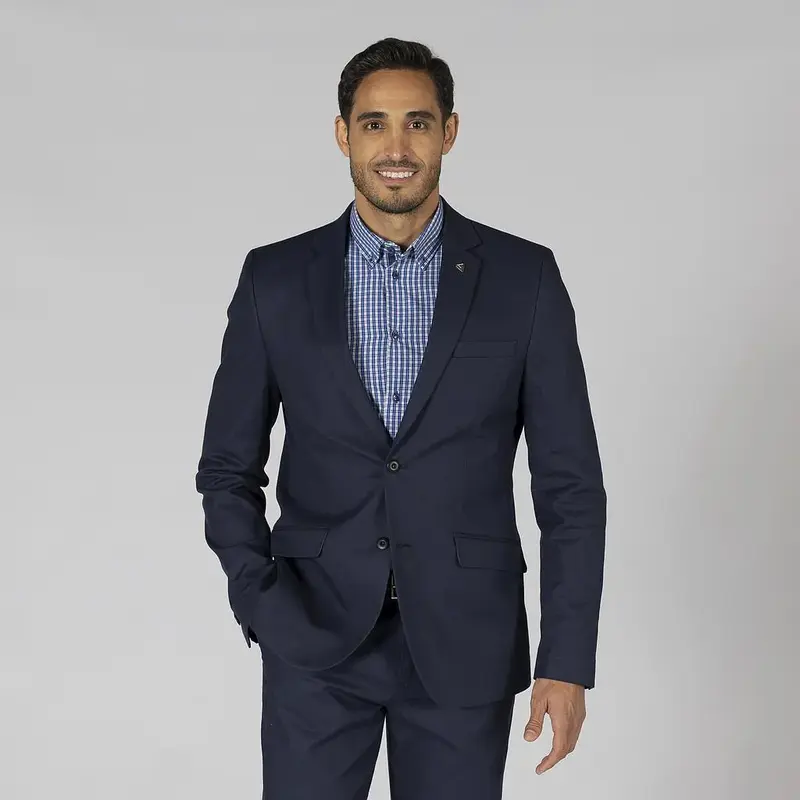 Americana Hombre 2 Botones Slim Fit Meeting