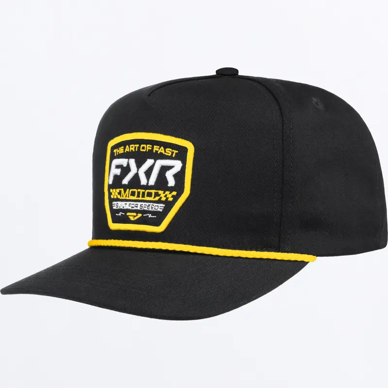 ART OF FAST HAT 26-BLACK/YELLOW