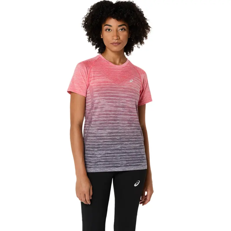 Asics camiseta Seamless SS W Rosa