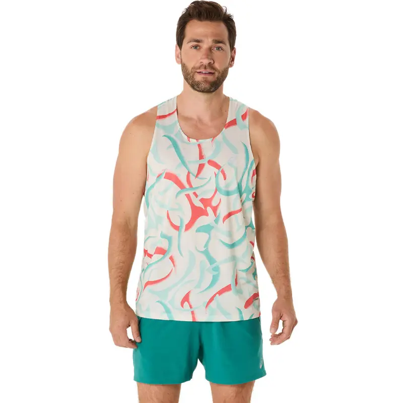 Asics camiseta tirantes Road All Over Print