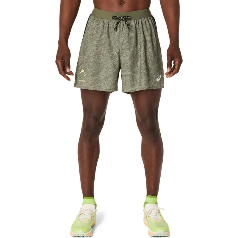Asics pantalones cortos Fujitrail All Over Print