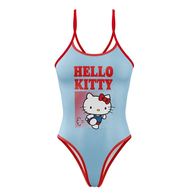 Bañador niña y mujer - Hello Kitty Stripes (Outlet)