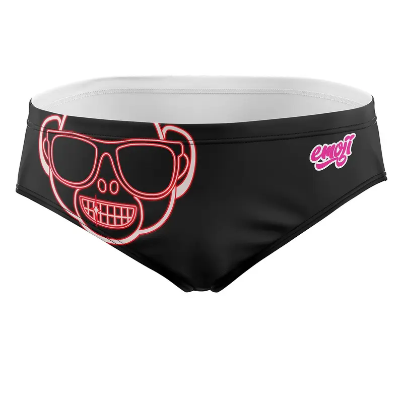 Bañador slip hombre - Emoji Monkey Neon