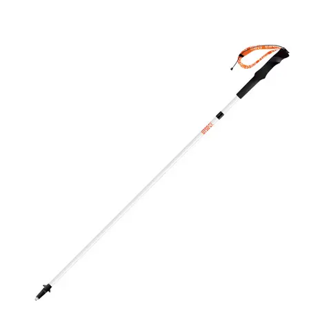 Bastones de carbono plegables ultraligeros para Trail Running y Trecking - Blanco
