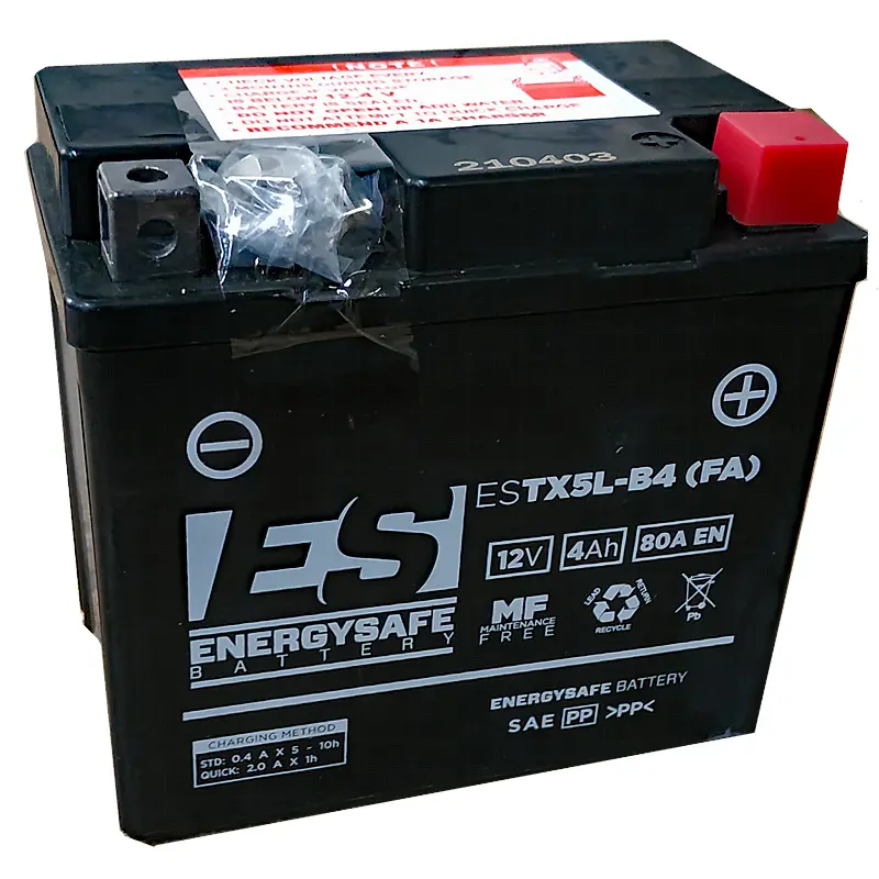 BATERIA ENERGYSAFE ESTX5L-B4 (PRECARGADA)