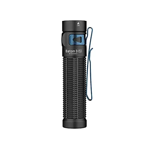 BATON 3 PRO 1.500 LUM. CW NEGRA