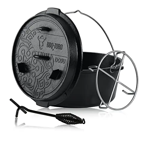 BBQ-Toro Horno Holandés con Revestimiento PRO3+ "Ultimate" | Curado
