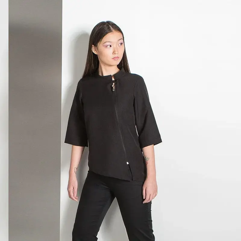 BLUSA MUJER CREMALLERA COSTADO