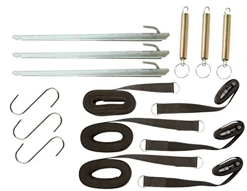 Bo-Camp - Set de 3 Cuerdas de fijación para Avances, Toldos y Tiendas