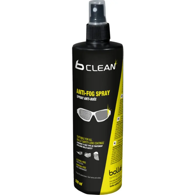 BOLLE B-Clean Líquido Antivaho para Gafas - 500 ml