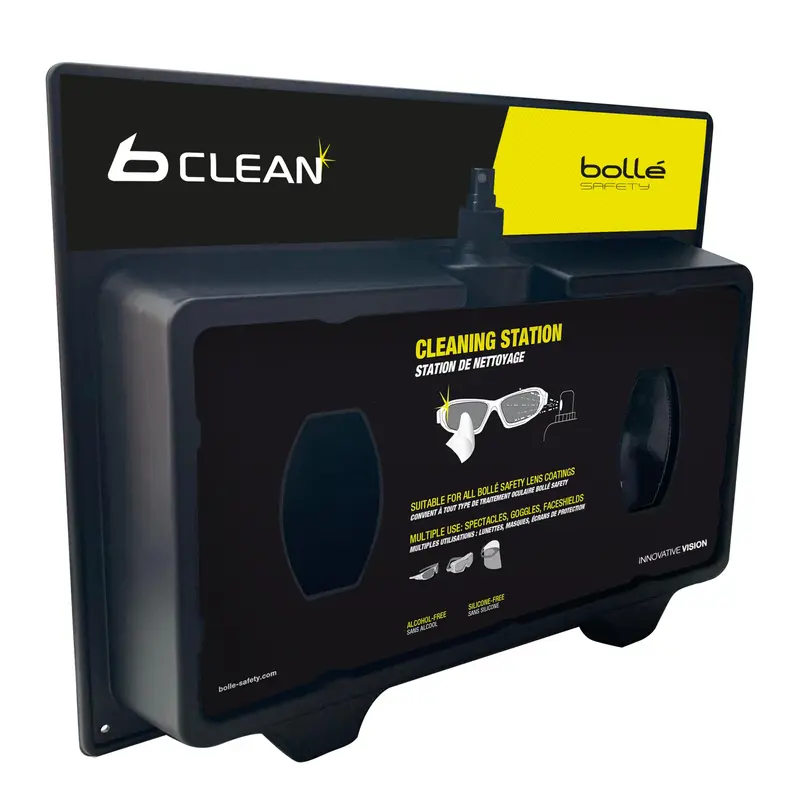 BOLLE B600 - Dispensador mural recargable con toallitas y spray
