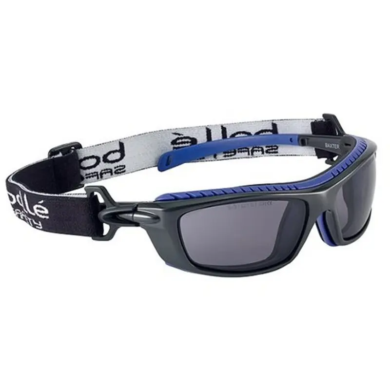 BOLLE Baxter - Gafas de seguridad híbridas con ocular ahumado