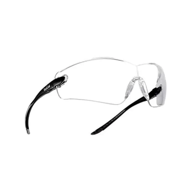 BOLLE COBRA - Gafas de Protección PC Incoloras Anti-rayaduras y Anti-vaho con Patillas Confort