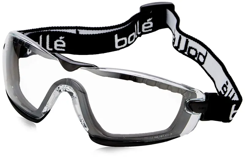 BOLLE COBRA Gafas Panorámicas de Protección con Ocular PC Incoloro Anti-rayaduras y Anti-vaho