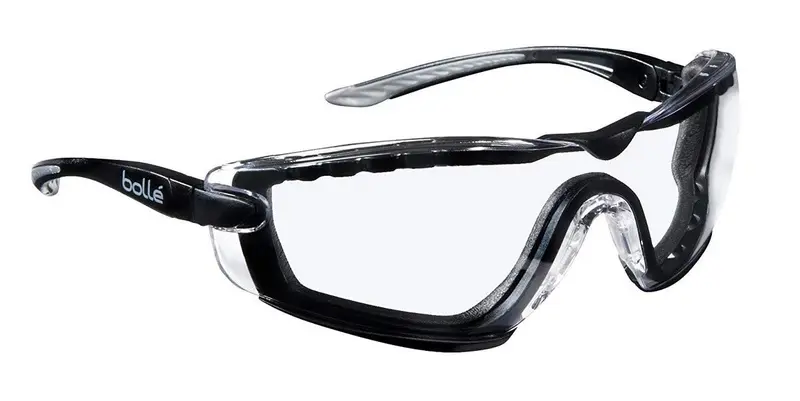 BOLLE Cobra Hybrid - Gafas de seguridad incoloras antivaho