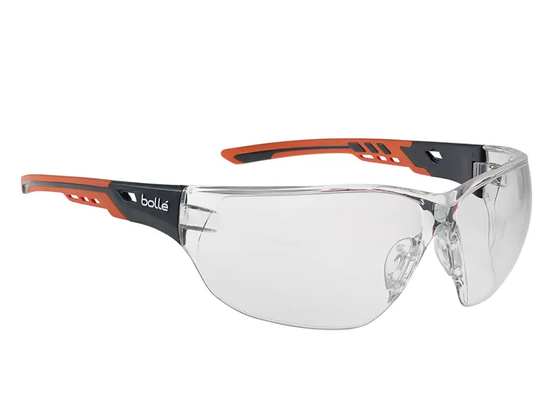 BOLLE NESS+ Gafas de Seguridad Deportivas con Tratamiento Antirayaduras y Antivaho PLATINUM