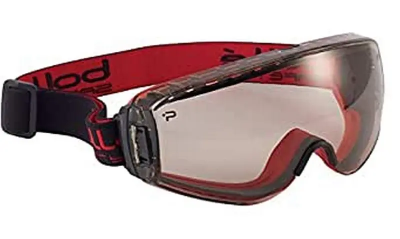 BOLLE PILOT FIREFIGHTER Gafas de Protección Estancas con Ocular Anti-Vaho PLATINUM
