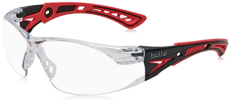 BOLLE RUSH+ - Gafas de seguridad incoloras antirayaduras y antivaho