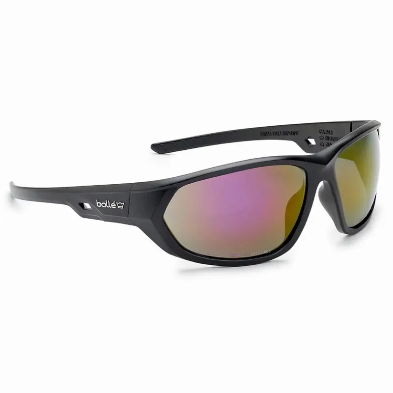 Bollé Safety KOMET Gafas de Seguridad Antirrayaduras con Patillas PC y Lentes Flash
