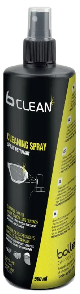 BOLLE Spray de limpieza de lentes 500 ml - Sin alcohol ni silicona