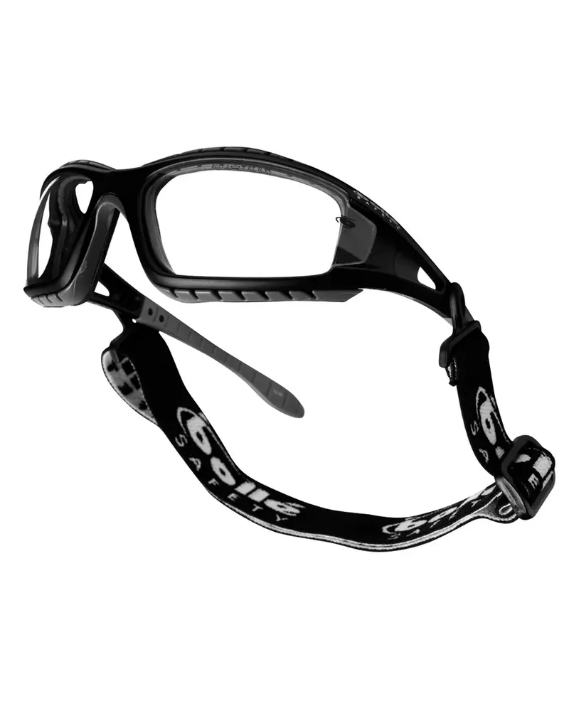 BOLLÉ Tracker Gafas de Protección Transparentes con Tratamiento Antivaho y Antirayaduras