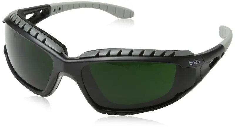 BOLLE Tracker - Gafas de soldadura antirayaduras tintadas