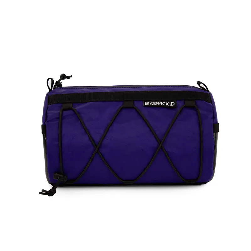 Bolsa de Manillar Bikepackid Barrilete Morado
