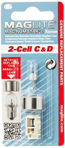 Bombilla de repuesto Maglite ML2-LCL2 para C y D