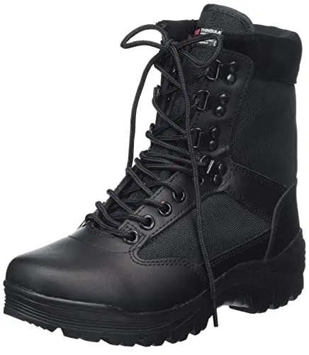 Botas Mil-Tec Tactical con Cremallera YKK - Calzado Táctico de Montaña y Trekking