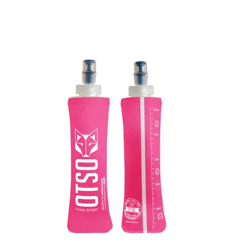 Botella blanda 250ml Small Cap - Fluo Pink