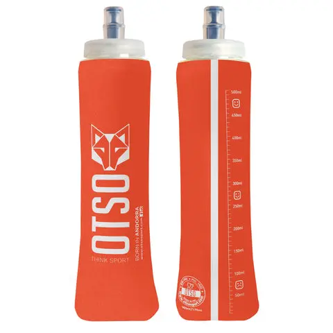 Botella blanda 500ml Big Cap - Naranja