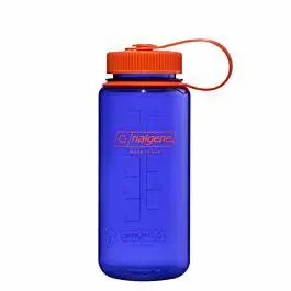 Botella Boca Ancha Sustain Nalguene 1.000ml Azul Zafiro
