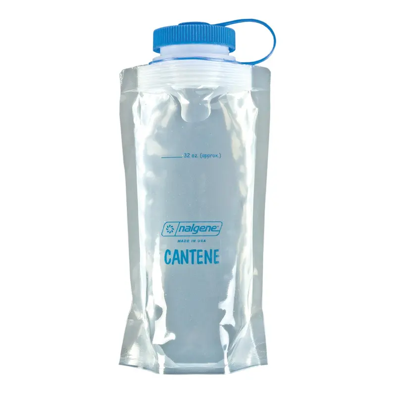 Botella Transparente Nalgene de 1 Litro para Camping