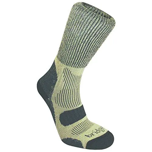 Bridgedale Hike Lightweight Merino Comfort - Calcetines Senderismo Hombre Gris Oscuro Talla L