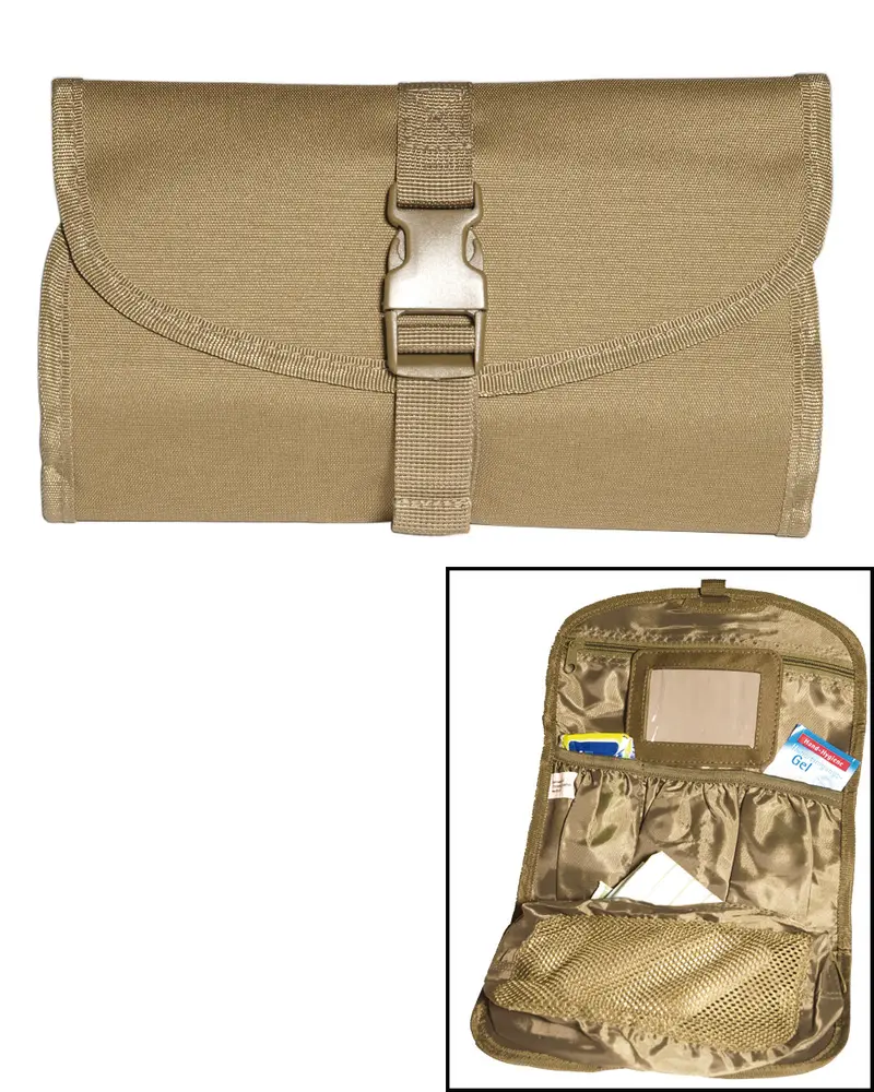 BRIT.TOILET BAG COYOTE