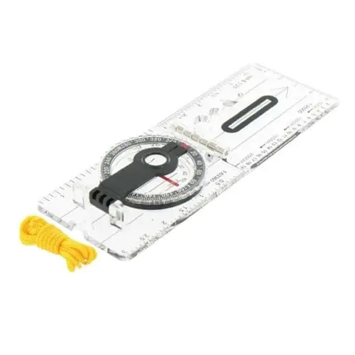 Brújula Scout Sighting Compass Highlander - Navegación Militar Plegable con Visor