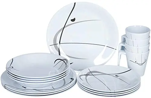 Brunner Melamine Serenade - Juego de Platos (melamina)