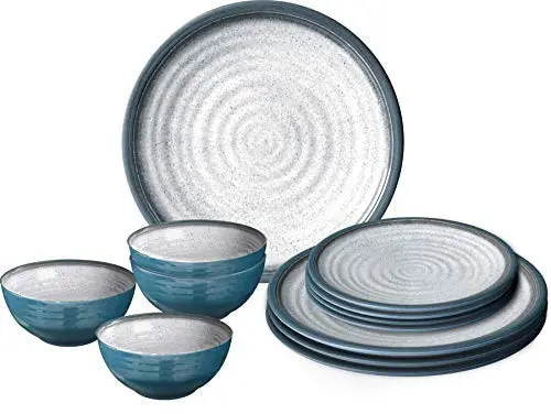 Brunner Midday - Juego de Platos Tuscany de 12 Piezas