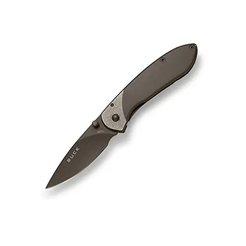 Buck 0327TTS, Cuchillo Recubierto de Titanio N°327