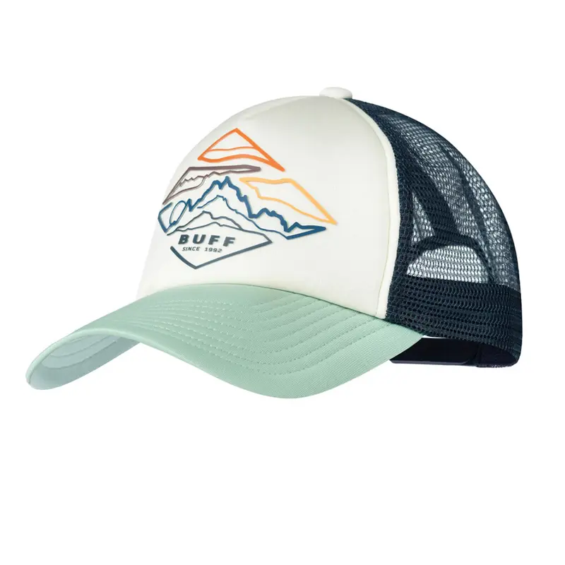 Buff Gorra Trucker Verde Azul